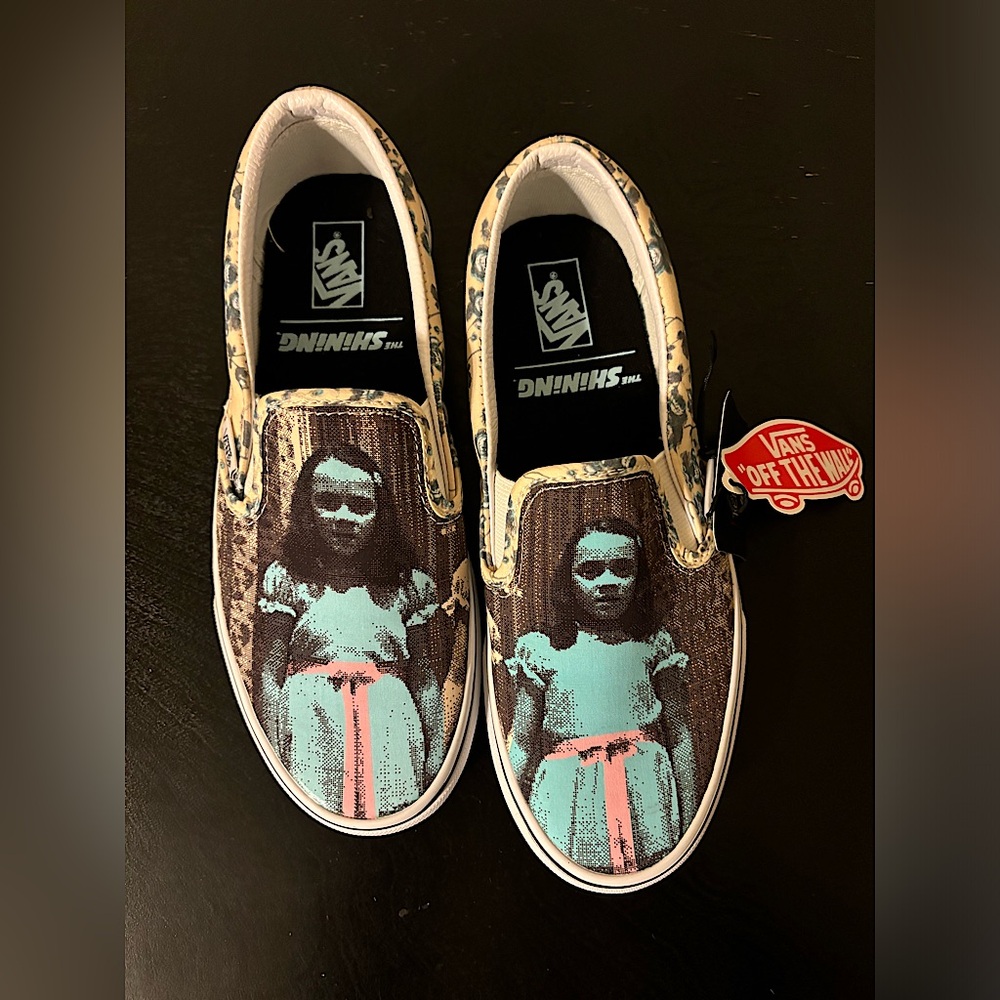 Vans x House of Terror The Shining slip-on / Grady sisters